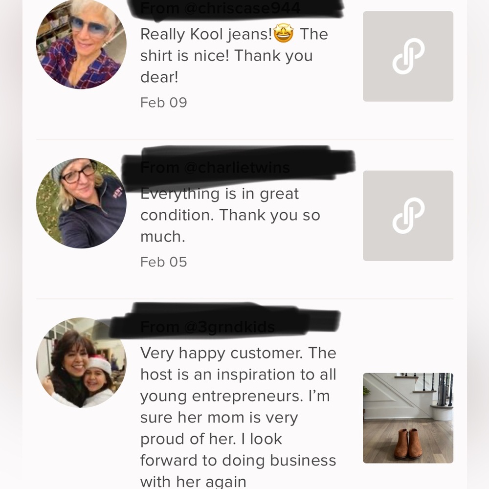 customer reviews 😍